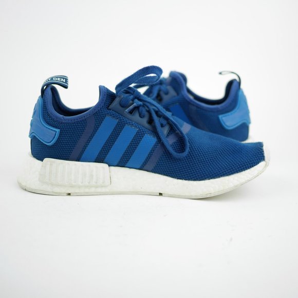ADIDAS Boost NMD-R1 Blue Knit Sneakers Shoes main image 8